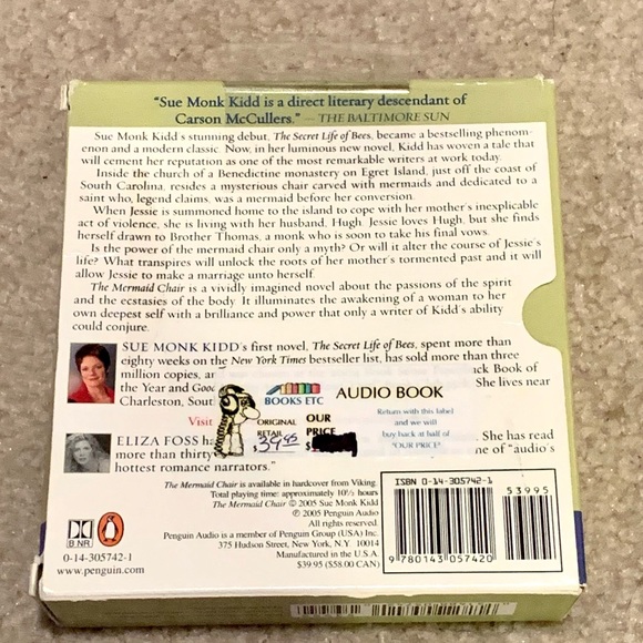 Audio Book: The Mermaid Chair, 9 CD’s - Picture 4 of 4